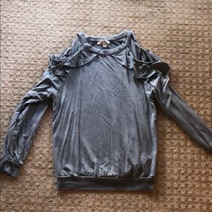 Express Cold Shoulder Top